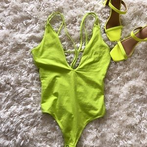 Neon bodysuit